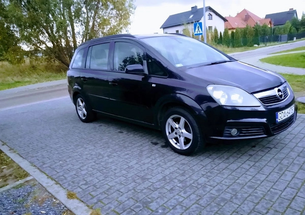 Opel Zafira cena 12600 przebieg: 256000, rok produkcji 2005 z Łęknica małe 137